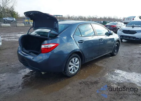 2016 Toyota Corolla Le from USA, damaged, VIN 2T1BURHE6GC638027